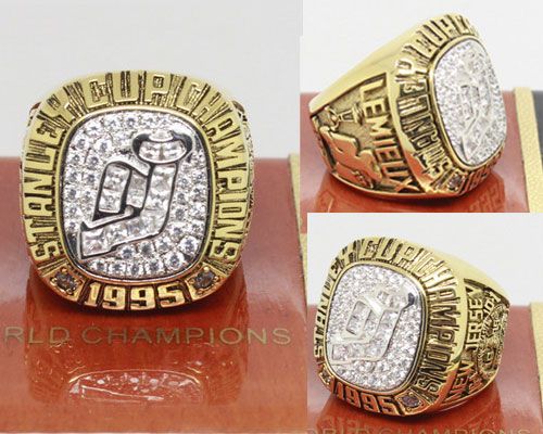 1995 NHL Championship Rings New Jersey Devils Stanley Cup Ring