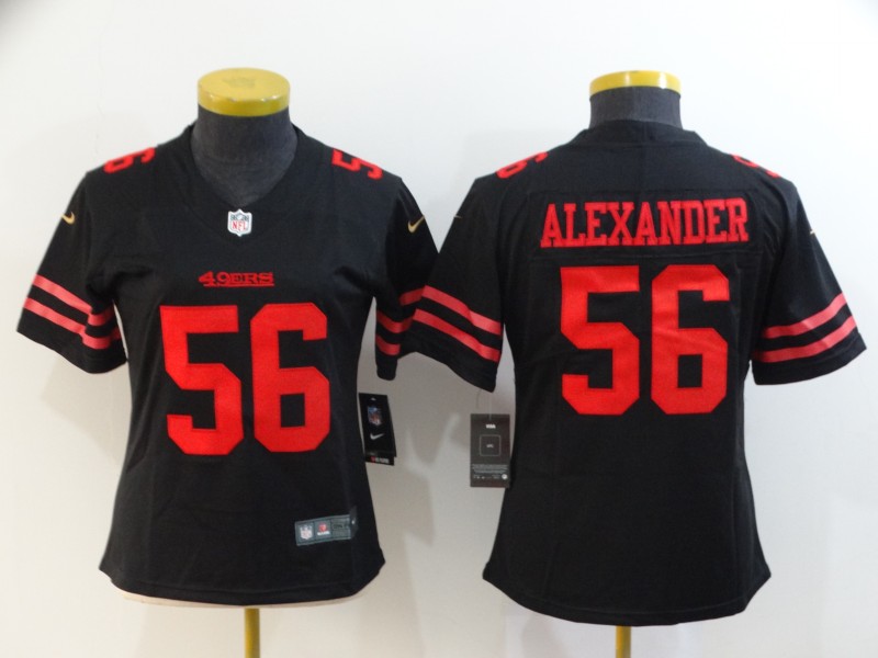 1Men's San Francisco 49ers Men Customized black Throwback Jersey