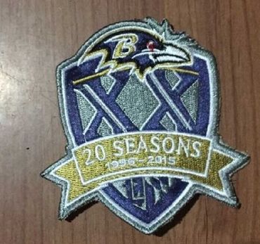 Baltimore ravens 20 Seasons Patch