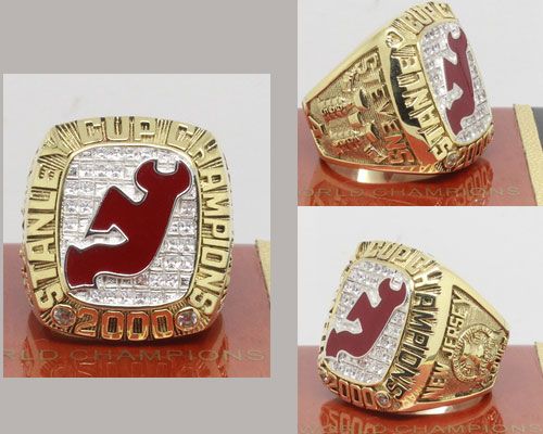 2000 NHL Championship Rings New Jersey Devils Stanley Cup Ring