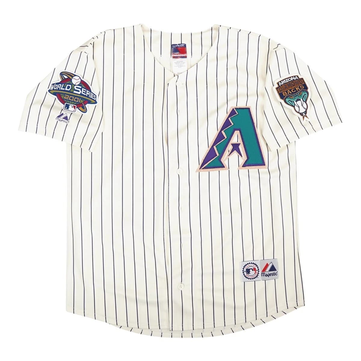2001 Arizona Diamondbacks Alt Home World Series Men's Jersey