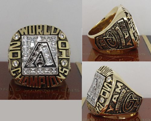 2001 MLB Championship Rings Arizona Diamondbacks World