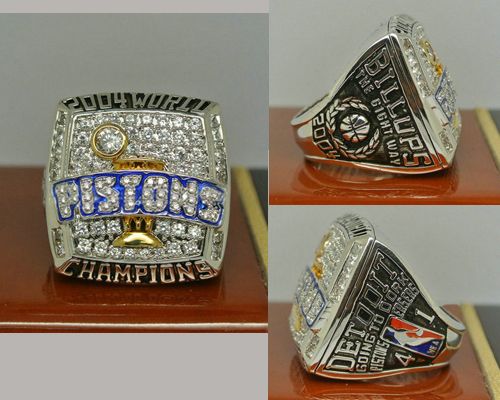 2004 NBA Championship Rings Detroit Pistons Basketball World