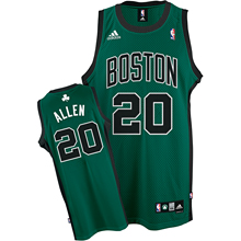 Boston Celtics 20 R.Allen Swingman Alternate Green Jersey