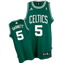 Boston Celtics 5 Kevin Garnett Swingman Road Jersey
