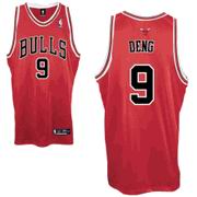 Chicago Bulls Luol Deng Swingman Road 9 Jersey Red