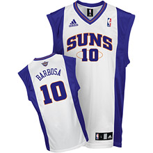 L.Barbosa #10 Phoenix Suns White Jersey