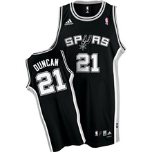 San Antonio Spurs #21 Tim Duncan Swingman Road Jersey