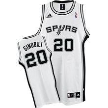 San Antonio Spurs #20 Manu Ginobili Swingman Home