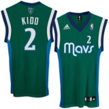 Dallas Mavericks Jason Kidd #2 Green Swingman Jersey