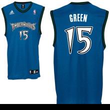 G.Green #15 Minnesota Timberwolves Road blue Jersey