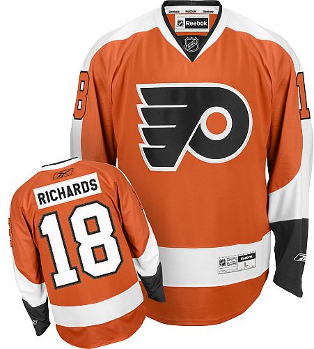 NHL Philadelphia Flyers #18 Mike  Premier Third Jersey