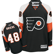 NHL Philadelphia Flyers #48 Daniel Briere Youth Premier Home Jersey