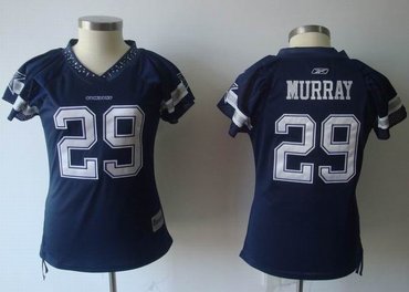 2010 women field flirt fashion jersey dallas cowboys 29 demarco murray jerseys blue