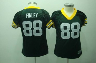 2010 women field flirt fashion jerseys green bay packers 88 finley green