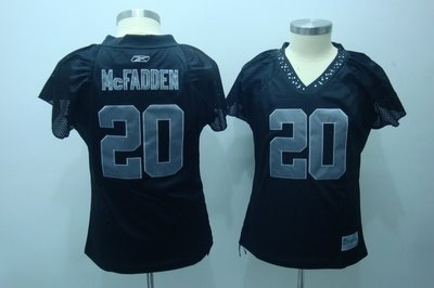 2010 women field flirt fashion jerseys oakland raiders 20 mcfadden black