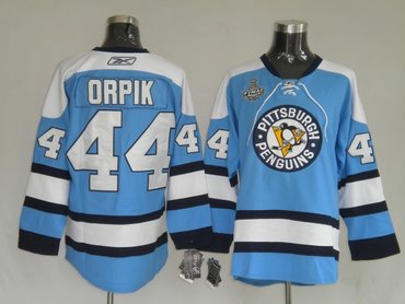 NHL Jerseys Pittsburgh Penguins 44 Orpik Blue