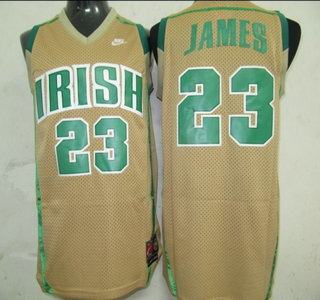 NBA Jerseys 23 James GOLD