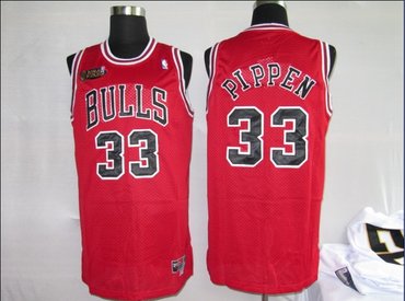 NBA Jersey Chicago Bulls 33# Pippen red