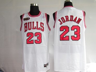 NBA Jersey Chicago Bulls 23# Jordan white