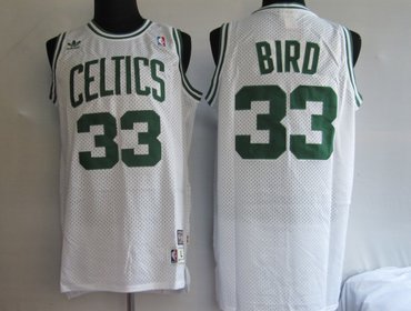 NBA Jersey Boston Celtlcs 33# BIRD white