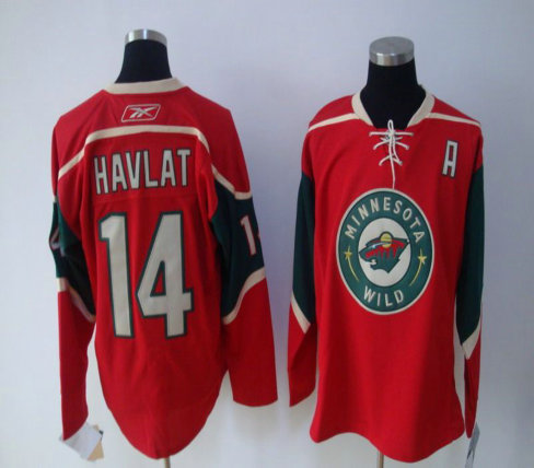 NHL jerseys Minnesota Wild #14 HAVLAT Jerseys