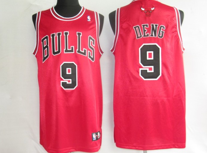 NBA Jersey Chicago Bulls 9# DENG red