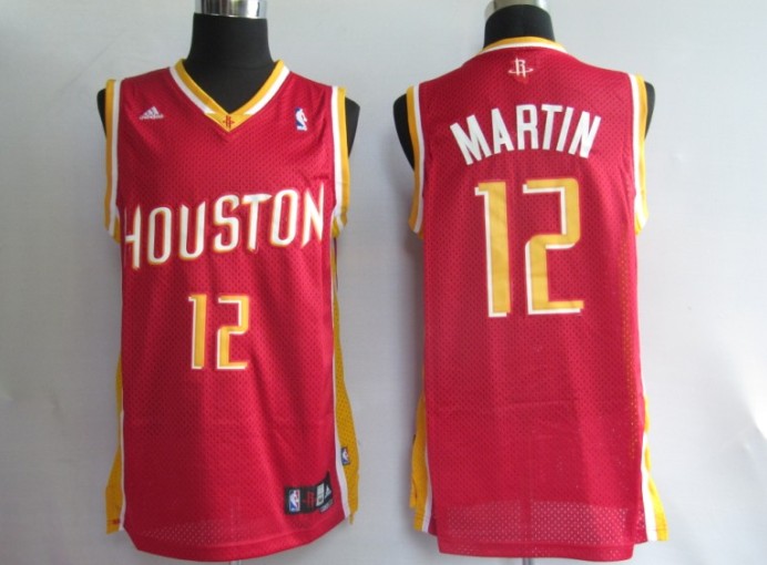 NBA Jerseys Houston Rockets 12# Martin red [SWINGMAN