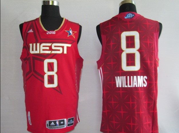 NBA Jerseys Utah Jazz 8# WILLIAMS Red [2010 ALL STAR