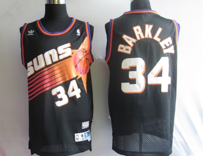NBA Jerseys Phoenlx Suns 34# BARKLEY black