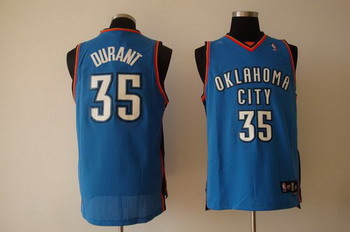 Oklahoma City Thunder 35 DURANT blue SWINGMAN jerseys