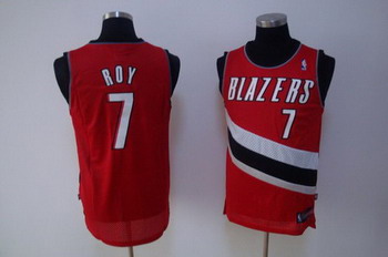 Portland Trail Blazers 7 Roy red swingman jerseys