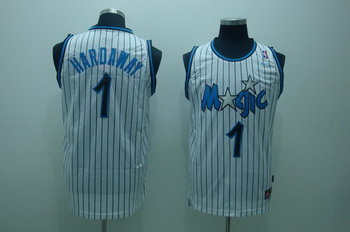 Orlando Magic 1 Penny hardaway white black stripe