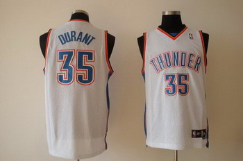 Oklahoma City Thunder 35 DURANT white SWINGMAN jerseys