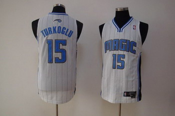 Orlando MAGIC 15 TURKOGLU white SWINGMAN jerseys