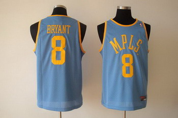 Los Angeles Lakers 8 Bryant blue SWINGMAN jerseys