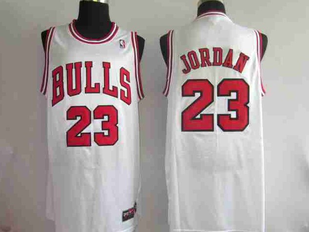 NBA Jersey Chicago Bulls #23 Jordan white