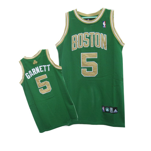 Boston CELTICS 5 GARNETT green jerseys