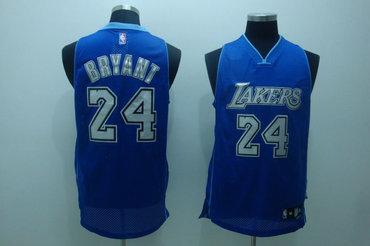 Los Angeles Lakers 24# Kobe BRYANT swingman blue(3rd)