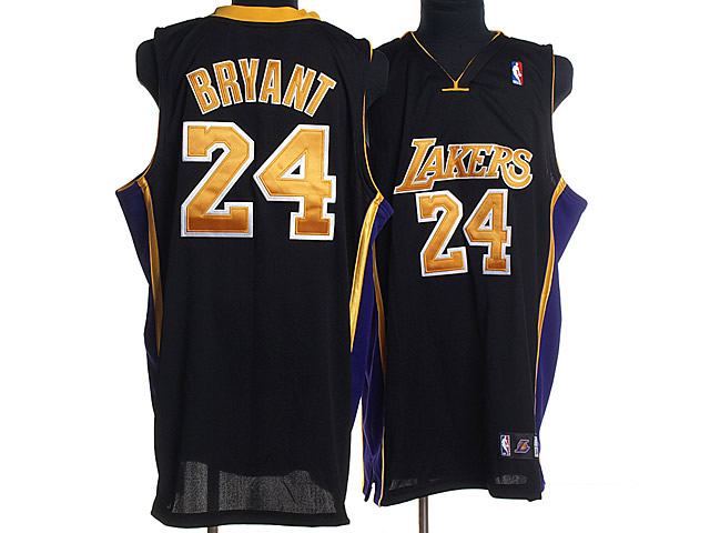 Los Angeles Lakers 24# Kobe BRYANT Gold Number Jerseys