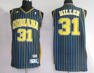 NBA Jerseys Indlana Pacers 31# MILLER Blue [SWINGMAN