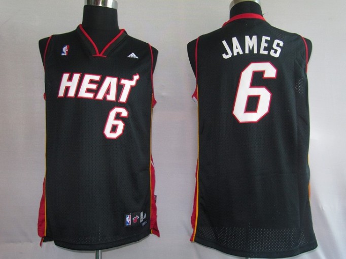 NBA Jerseys Miami Heat 6# James Black [SWIMMING