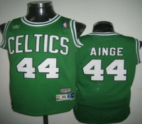 Boston Cealtics #44 Ainge Green Throwback Swingman Jersey