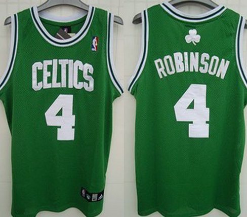 Boston Celtics #4 Robinson Green With White Swingman Jersey