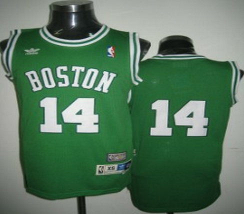 Boston Cealtics #14 Bob Cousy Green Throwback Swingman Jersey