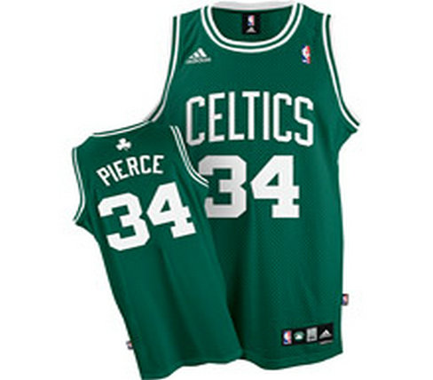 NBA Boston Celtics 34# Paul Pierce Swingman green