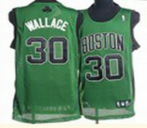 NBA Boston Celtics #30 WALLACE Swingman Alternate Jersey