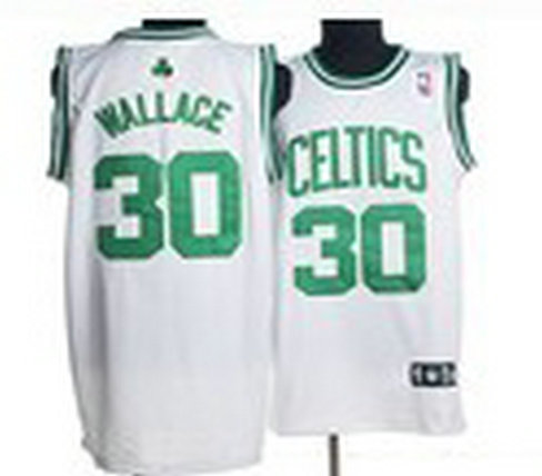 NBA Boston Celtics #30 WALLACE Swingman Home Jersey