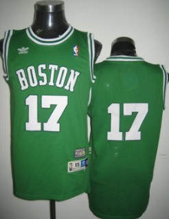 Boston Celtics John Havlicek Green Throwback Swingman retired players Jersey #17