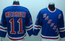 New York Rangers #11 MESSIER Blue CCM Jersey